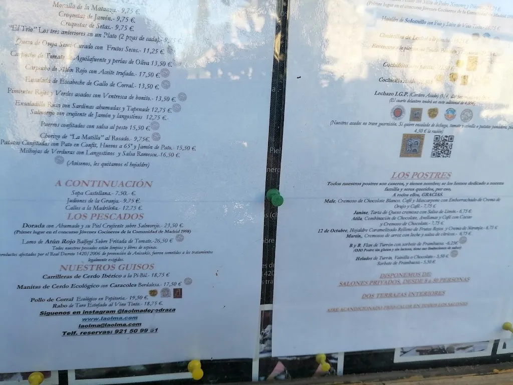 Menu_La Olma de Pedraza_Aldealengua de Pedraza_image_3