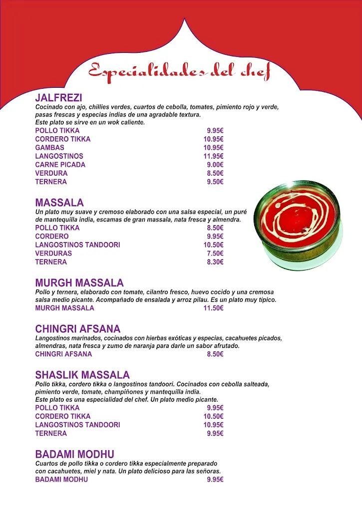 Menu_New Delhi Albox_Albox_immagine_1