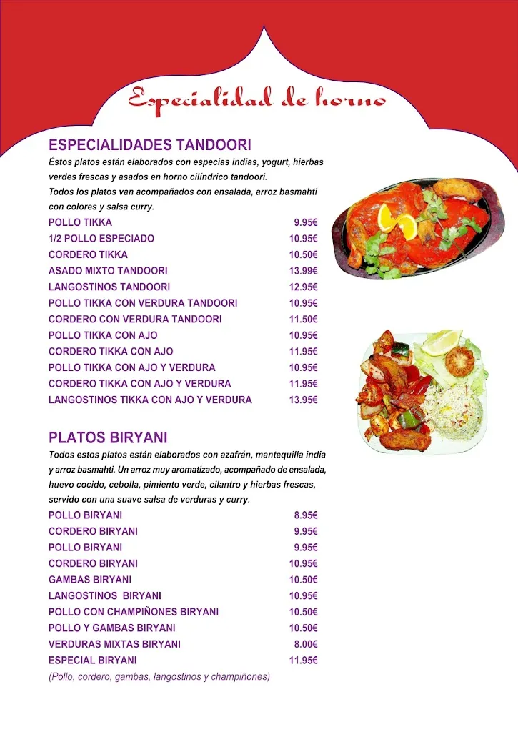 Menu_New Delhi Albox_Albox_immagine_2