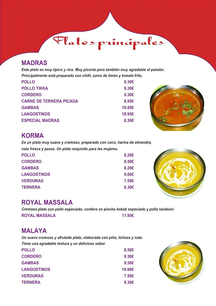 Menu_New Delhi Albox_Albox_immagine_4