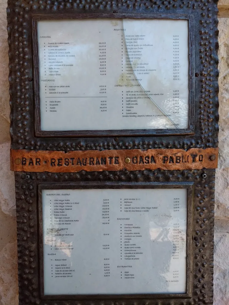 Menu_Casa Pablito_Bercimuel_image_1