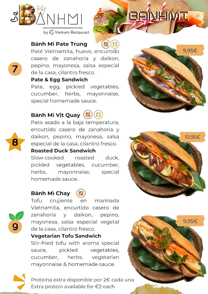 Menu_BE BANH MI - ES VIETNAM_Bernardos_image_1
