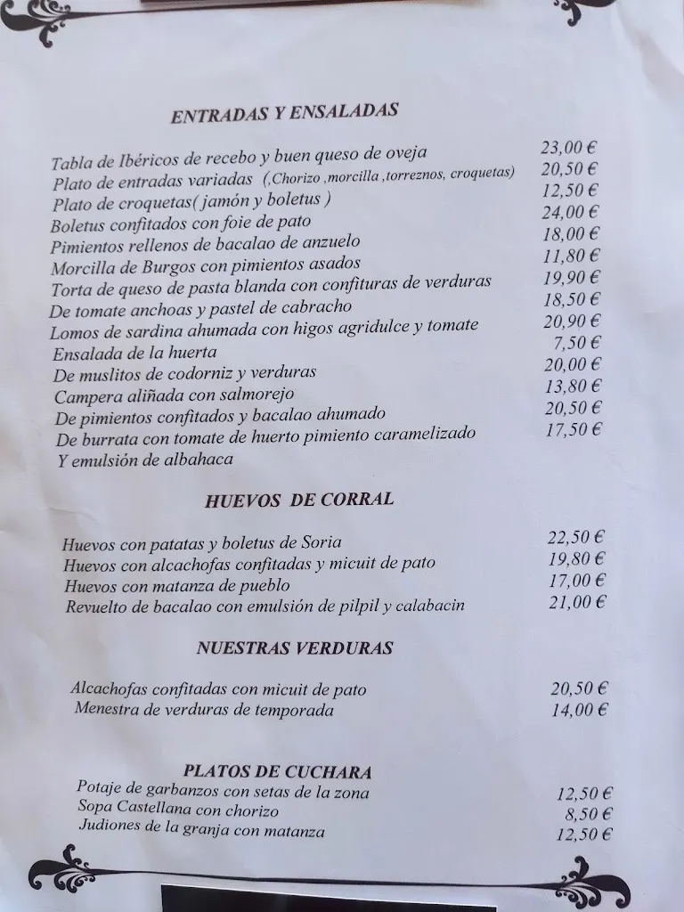 Menu_Restaurante Área de Boceguillas_Boceguillas_image_1