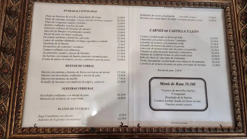 Menu_Restaurante Área de Boceguillas_Boceguillas_image_3