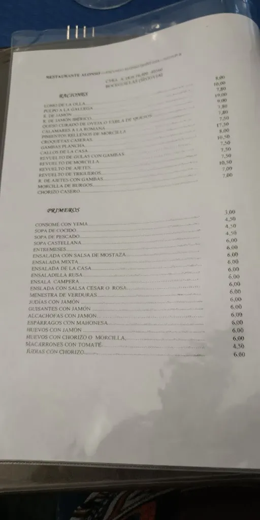 Menu_Bar Restaurante Alonso_Boceguillas_immagine_3