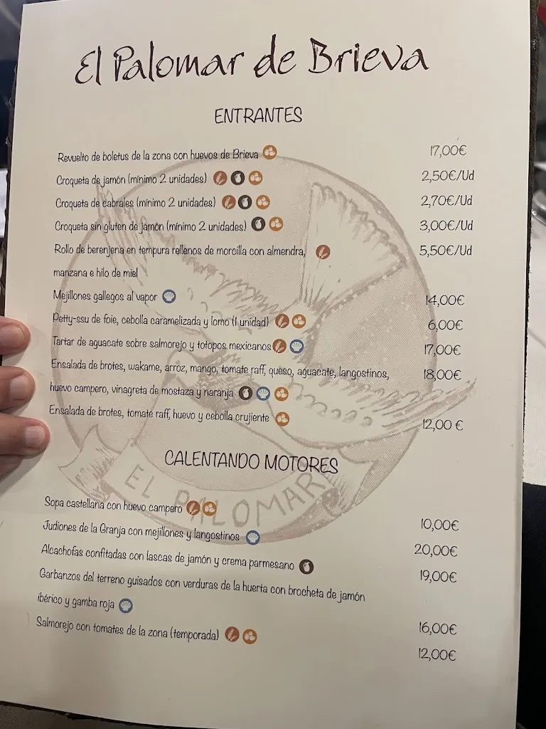 Menu_El Palomar de Brieva_Brieva_image_4