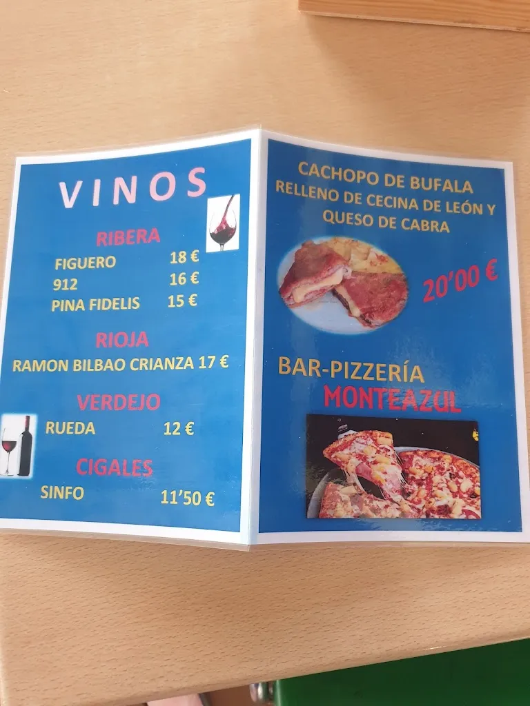 Menu_Bar Monteazul_Cabezuela_immagine_2