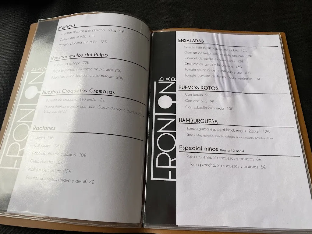 Menu_Bar Frontón Cantalejo_Cantalejo_image_3