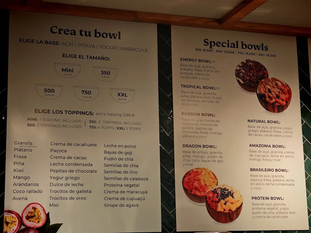 Menu_AMAZONIA ACAI GETAFE_Bercial_image_1