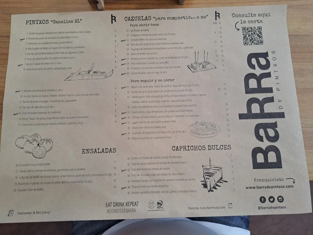 Menu_BaRRa de Pintxos ECI El Bercial_Bercial_image_3