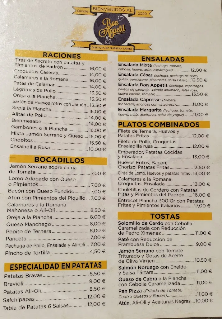 Menu_Bon appetit Getafe_Bercial_image_1