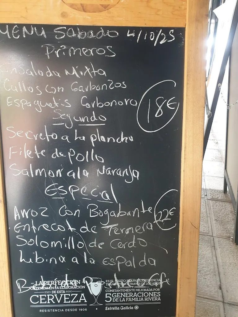 Menu_La María bar restaurante_Bercial_image_1