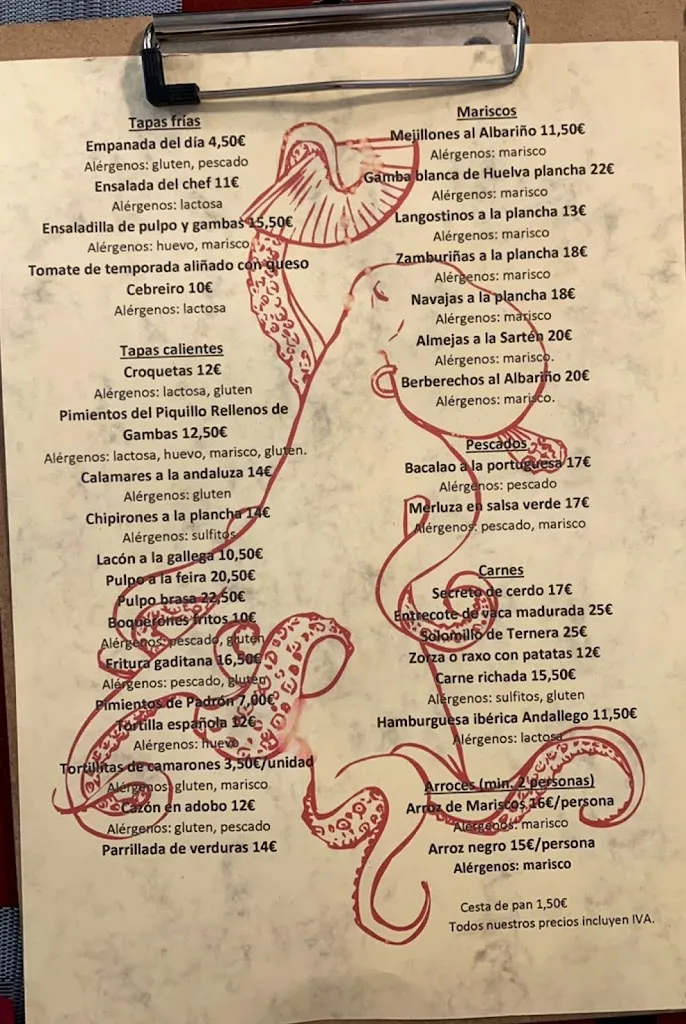 Menu_La María bar restaurante_Bercial_image_4