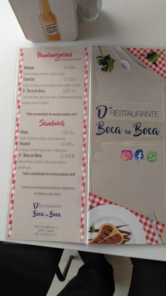Menu_Restaurante De Boca En Boca_Bercial_image_1