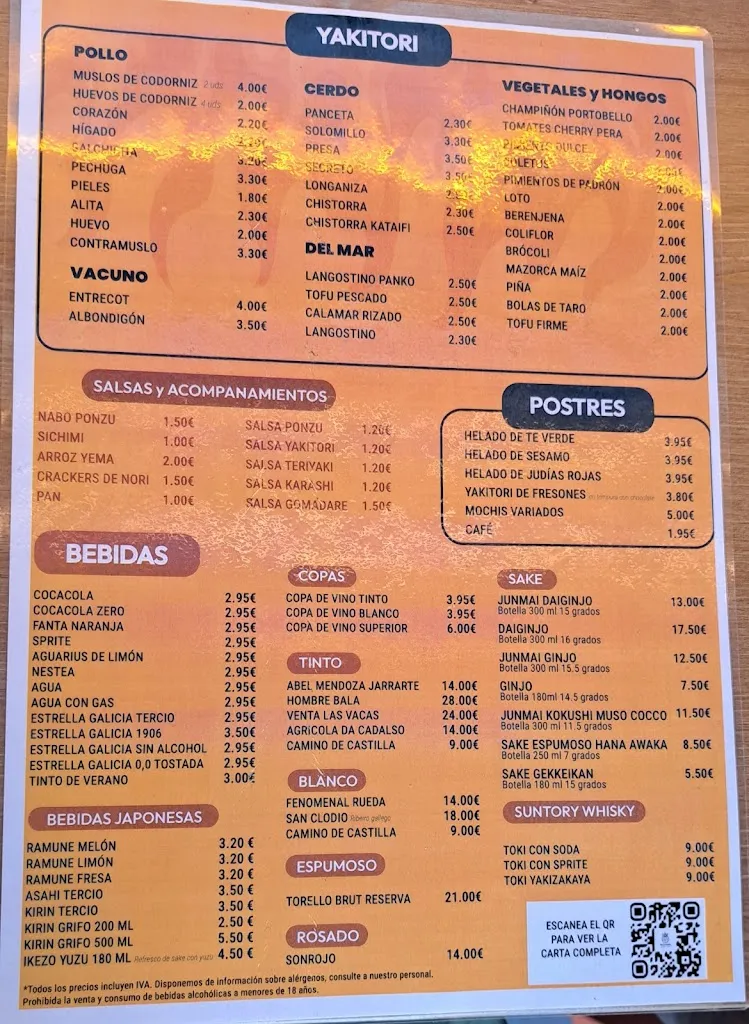 Menu_BAR EL RINCÓN DE DAIRA_Bercial_image_1