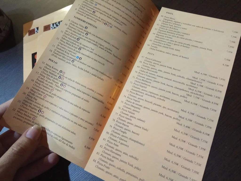 Menu_Basant Indian Restaurant_Bercial_image_4