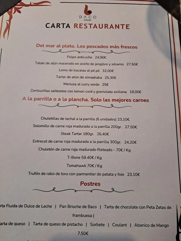 Menu_Restaurante Baco Getafe_Bercial_immagine_4