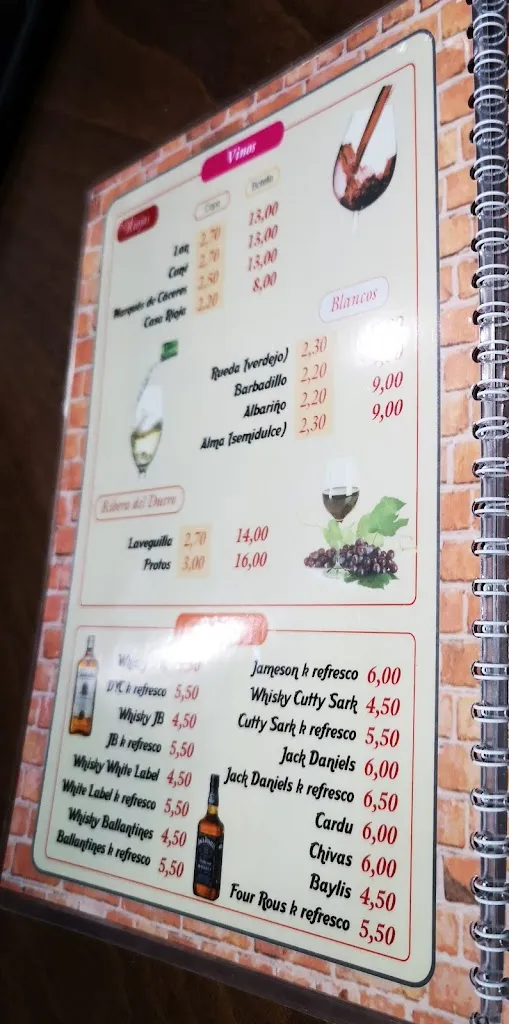 Menu_Bar Restaurante El Rincón del Abuelo_Bercial_image_3