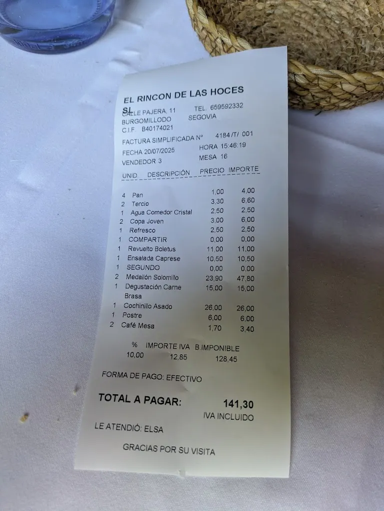 Bea Rod_El Rincon De Las Hoces_Carrascal del Río_review