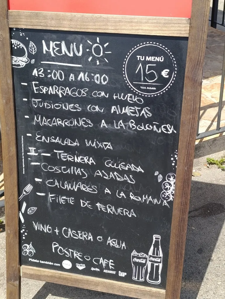 Menu_Restaurante La Fragua_Castillejo de Mesleón_image_1