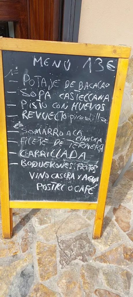 Menu_Restaurante La Fragua_Castillejo de Mesleón_image_4