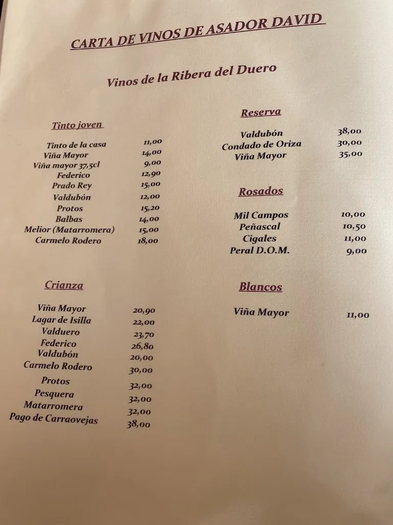 Menu_Asador David Sl_Condado de Castilnovo_image_1