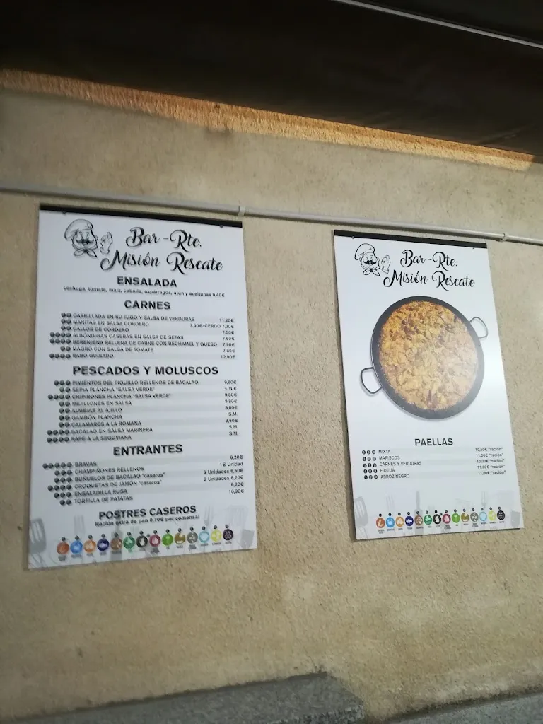 Menu_Bar-Restaurante Misión Rescate_Cuevas de Provanco_image_1