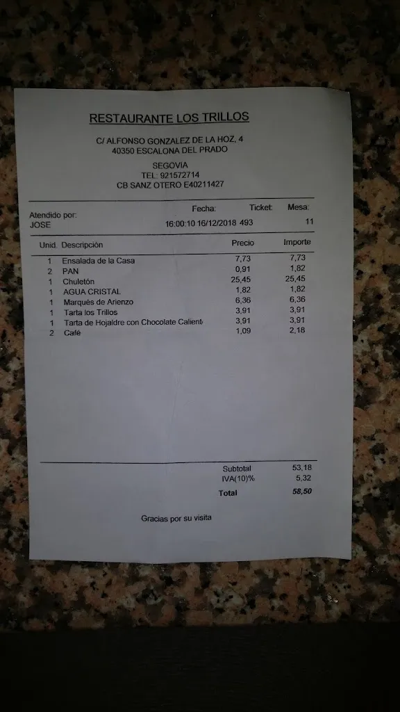 Mery Climent_Restaurante los Trillos_Escalona del Prado_review