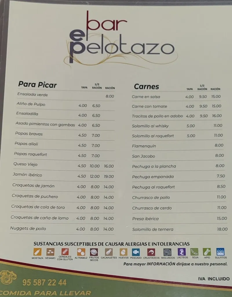 Menu_The Big Ball_Escarabajosa de Cabezas_immagine_2