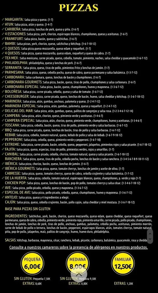 Menu_Pizzería Yellow Pizzas_Escarabajosa de Cabezas_image_2