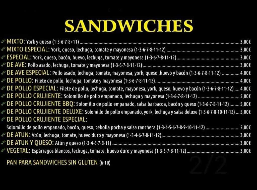 Menu_Pizzería Yellow Pizzas_Escarabajosa de Cabezas_image_3