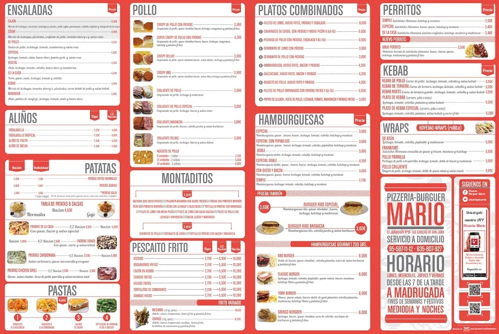 Menu_Pizzería Mario_Escarabajosa de Cabezas_immagine_1