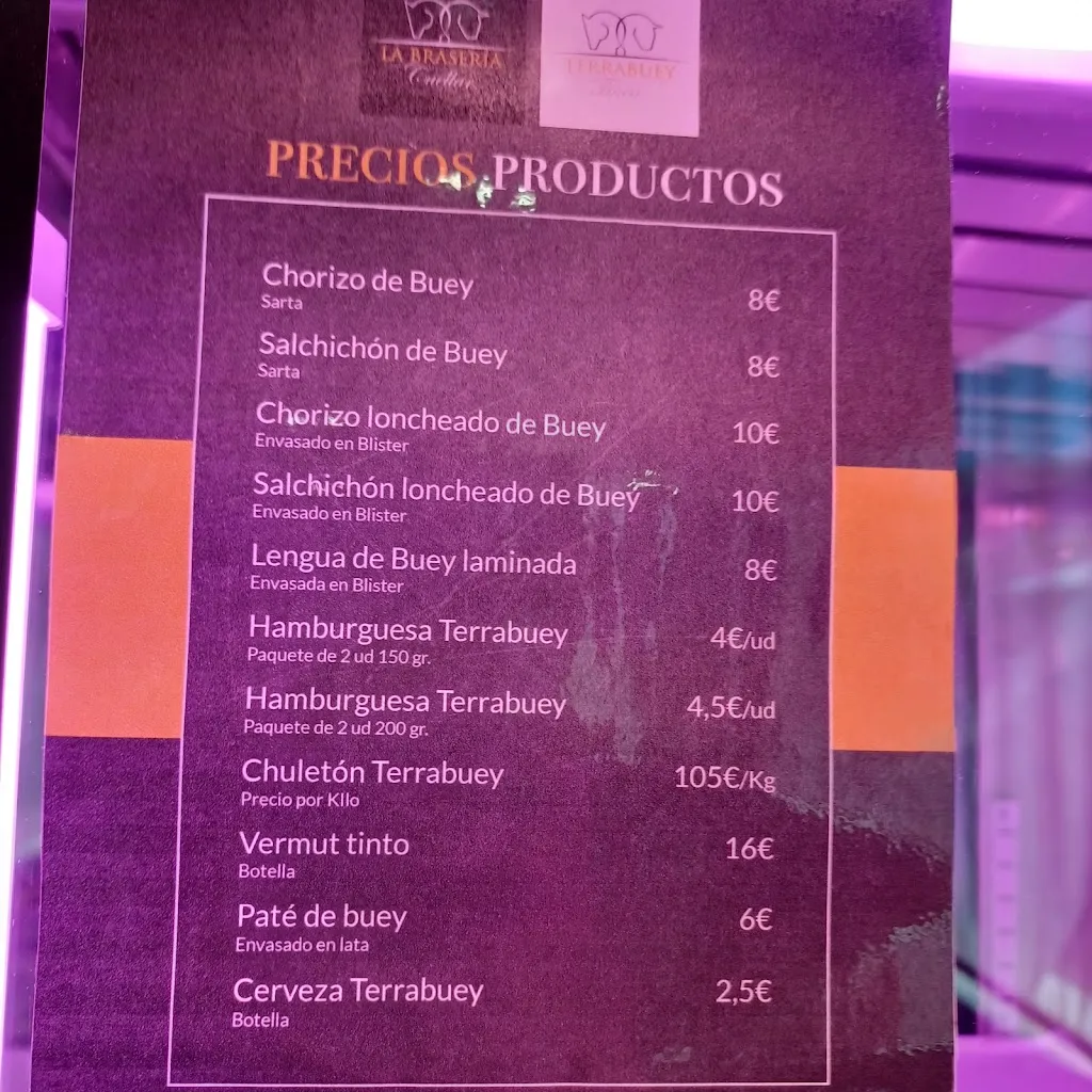 Menu_La Brasería de Cuéllar_Cuéllar_image_2