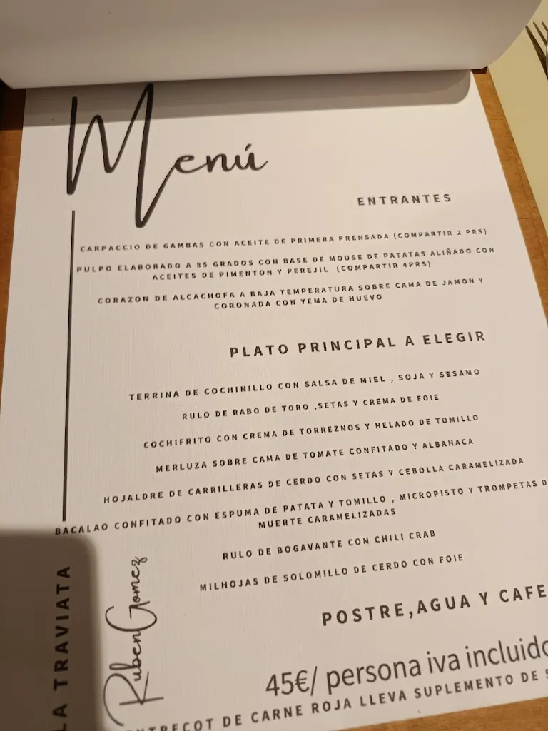 Menu_Restaurante La Traviata Cuellar_Cuéllar_image_1