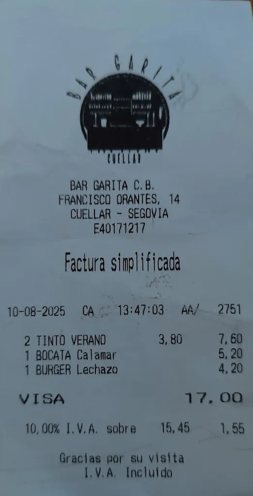 Haus 11 _Bar Garita_Cuéllar_review