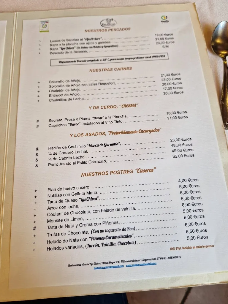 Menu_Restaurante Asador Los Chicos_Fuente el Olmo de Íscar_image_3