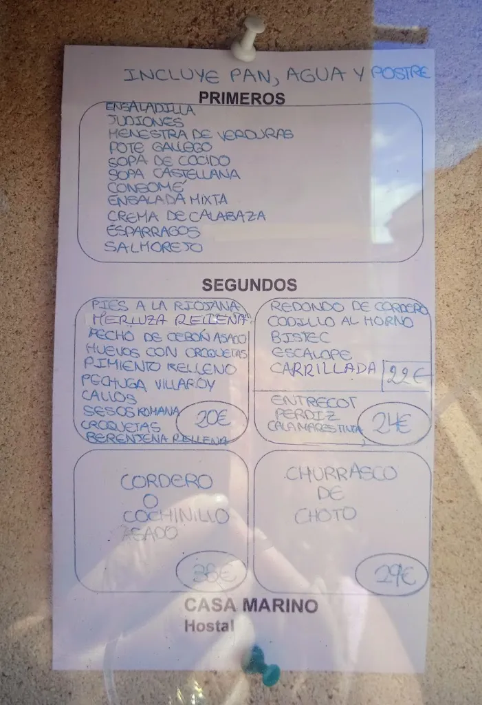 Menu_Restaurante Hostal Marino Marqués De Perales_Espinar El_image_2