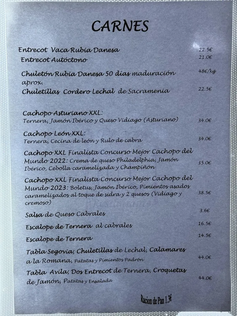 Menu_Hostal Restaurante Plaza_Espinar El_image_1