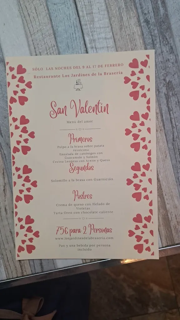 Menu_Restaurante Los Jardines de La Brasería_Espinar El_image_3