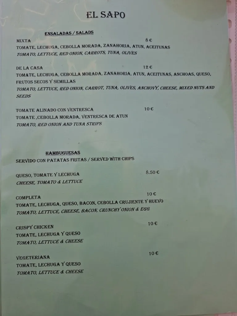 Menu_Bar El Sapo Albox_Albox_image_1