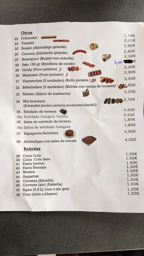 Menu_Frituur El muro_Albox_immagine_1