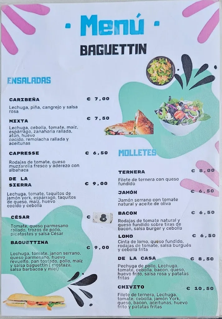 Menu_Restaurante Baguettin_Espinar El_immagine_2