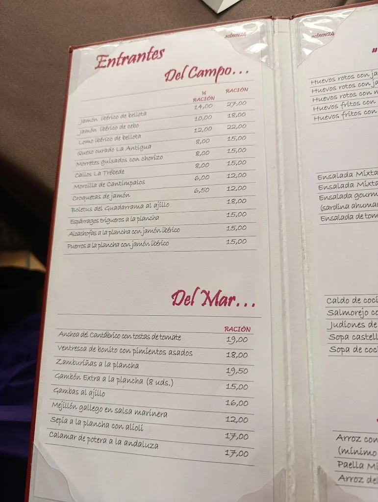 Menu_Restaurante La Trébede_Garcillán_image_2