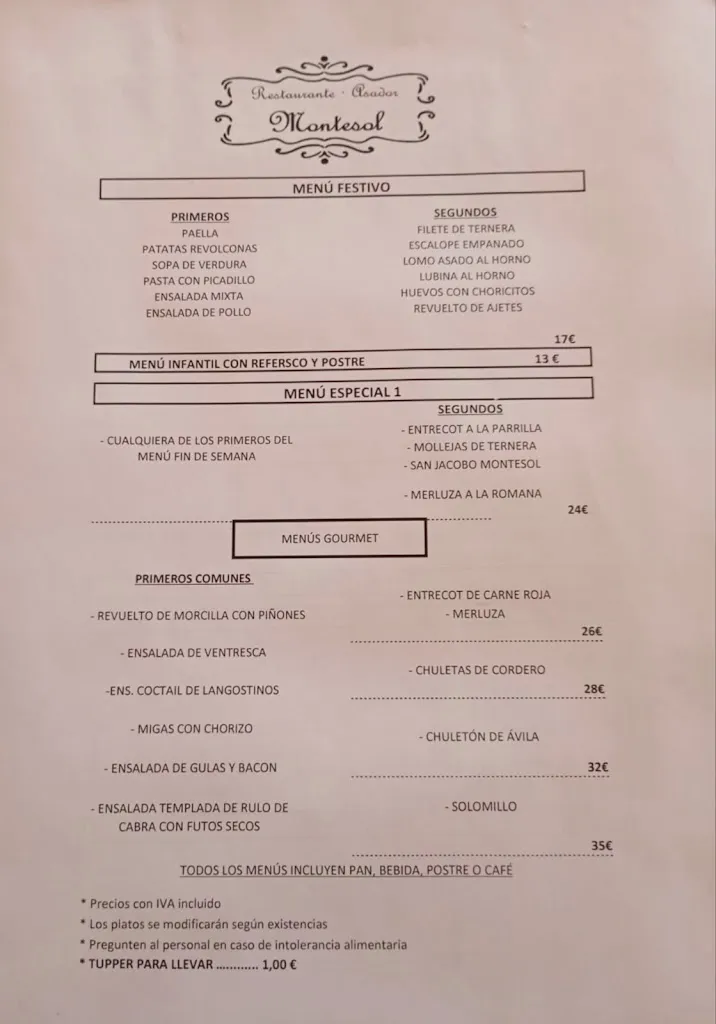Menu_Restaurante Montesol_Ituero y Lama_image_1