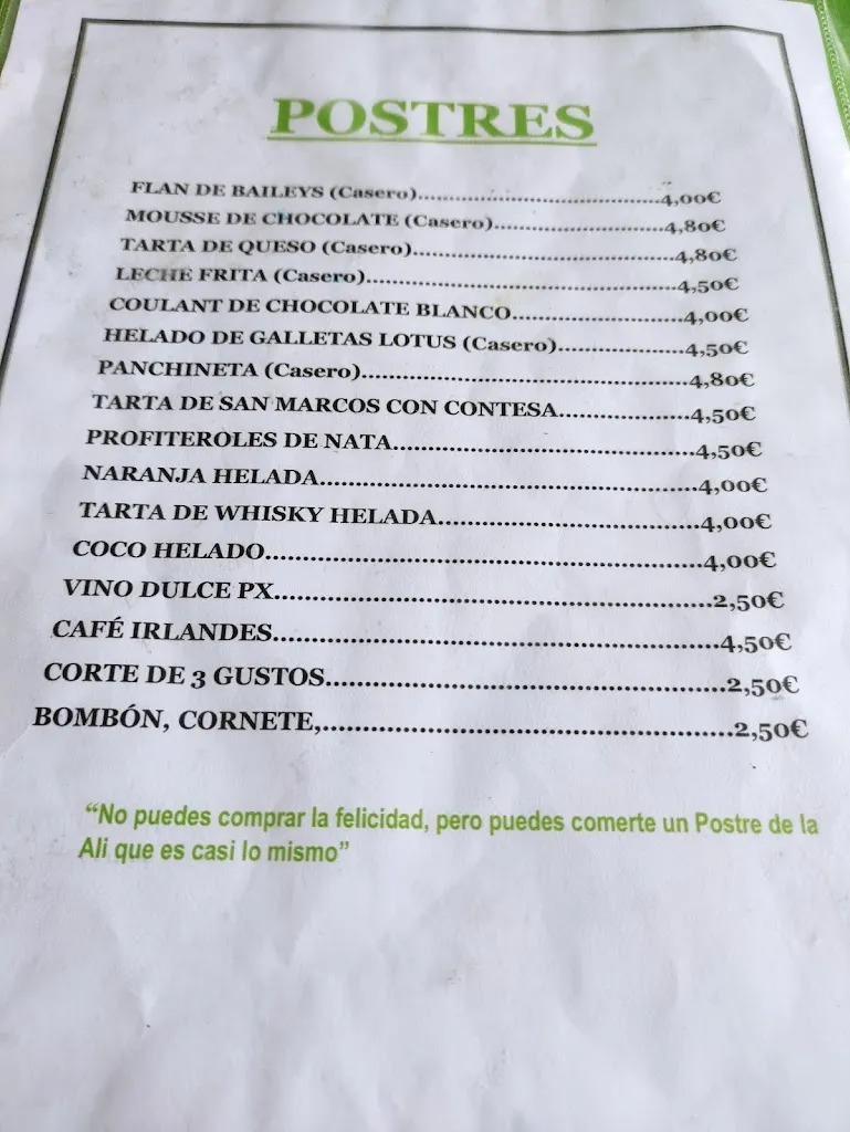 Menu_Restaurante La Dehesa_Ituero y Lama_immagine_2