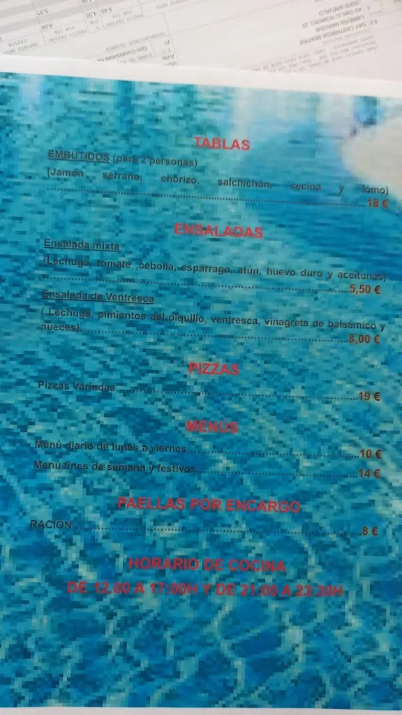 Menu_Bar Las Piscinas_Martín Muñoz de la Dehesa_image_3