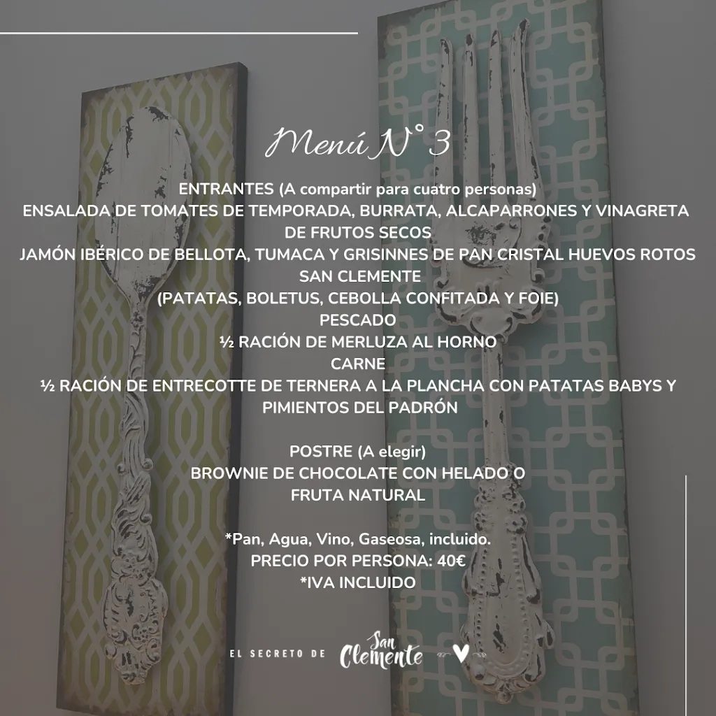 Menu_Restaurante El Secreto de San Clemente_Melque de Cercos_image_1