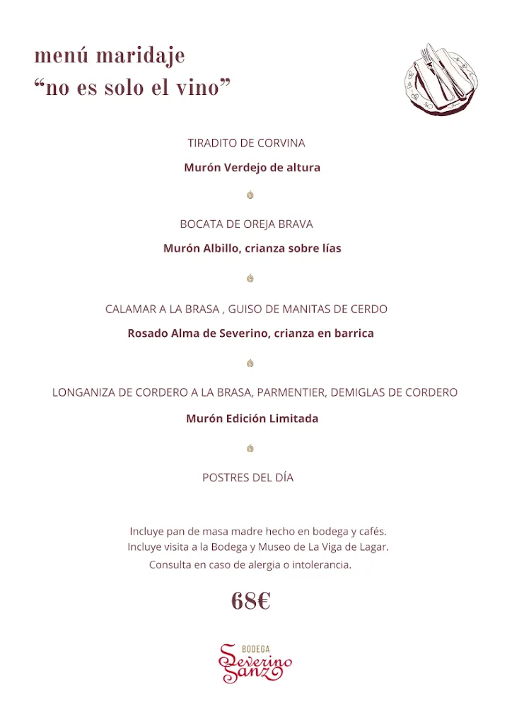 Menu_Severino Sanz - Bodega con Restaurante en Ribera del Duero_Montejo de la Vega de la Serrezuela_image_4