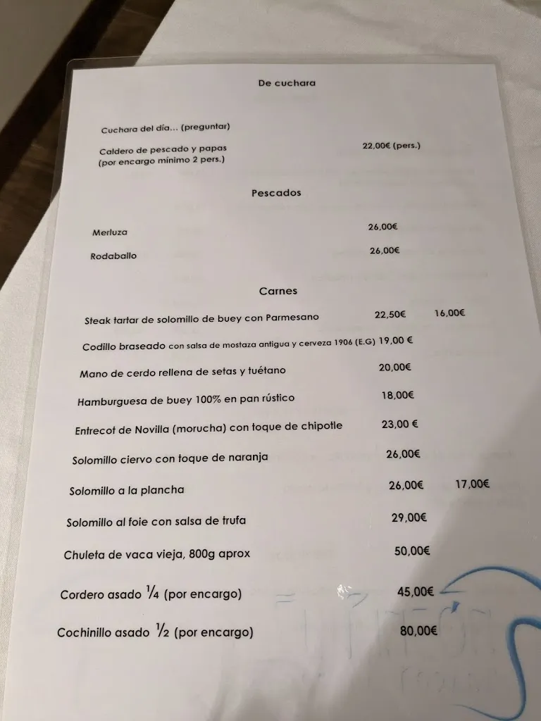 Menu_El Rincón de la Posada_Navafría_immagine_3