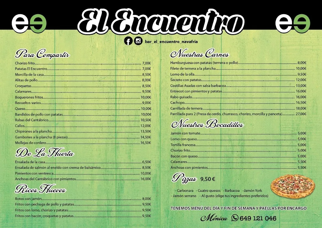 Menu_Restaurante Bar El Encuentro_Navafría_image_1